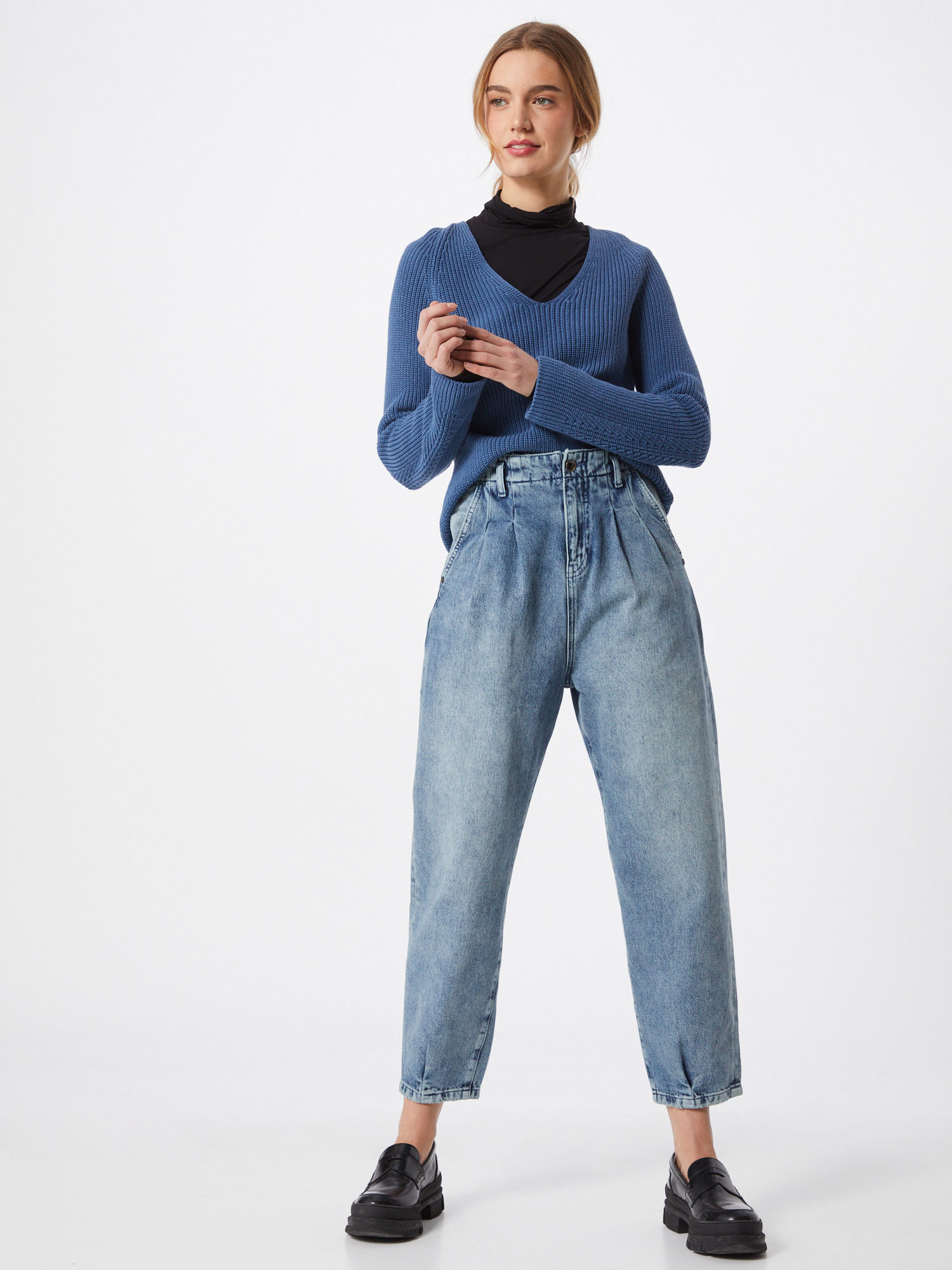 Jeans con pieghe Patrizia Pepe